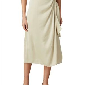 Club Monaco champagne skirt